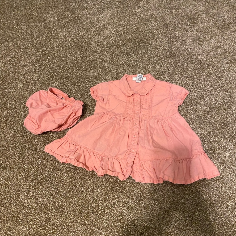 Oshkosh Pink Button Up Dress